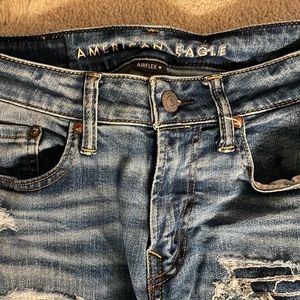 American eagle air flex plus skinny jeans 28x32